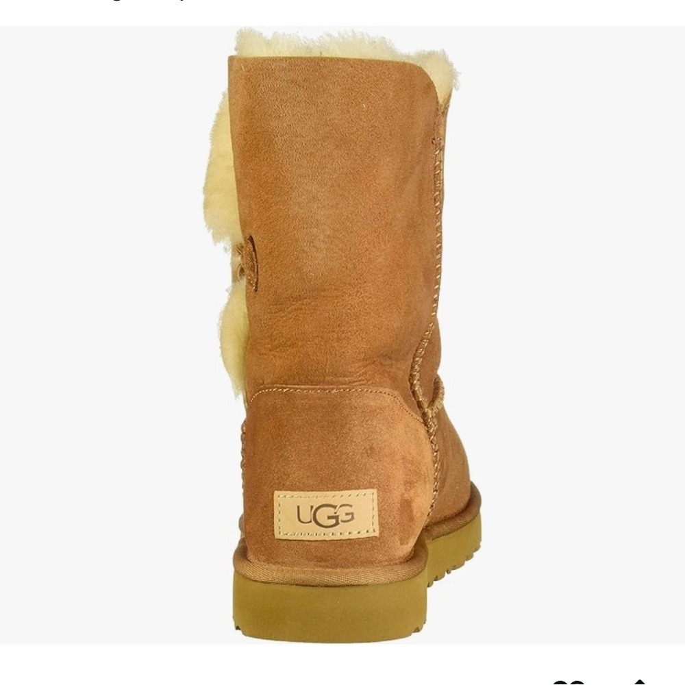 Ugg Bailey Button Boot. Size 8. Only Worn A Few T… - image 3